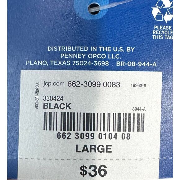 Arizona Jeans Women BodySuits Bralette Ultimate Asymmetric Black Sz Large New - Picture 7 of 7